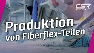 Produktion von handlaminierten Fiberflex Teilen