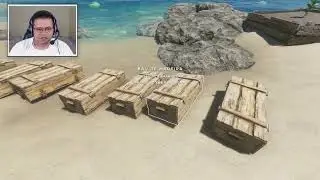 STRANDED DEEP #04 | CA&Ccedil;ANDO GRANDES TUBAR&Otilde;ES BRANCOS!