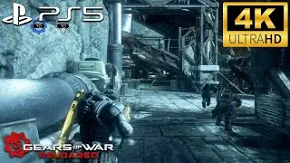 Gears of War: Reloaded Beta Gameplay- Team Deathmatch on Gold Rush (PS5 4K)