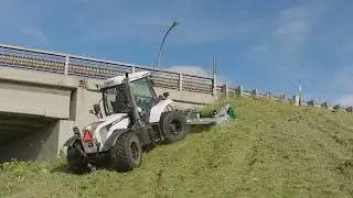 Better 175 en mode fauchage et d&eacute;broussaillage