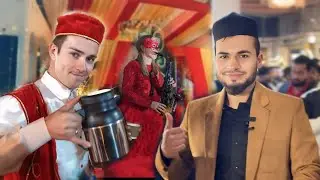 Russian Waiters in Indian Wedding 😍 VIP Shadi Ka Khana Vlog | AL AAMIR KHAN