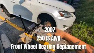 2007 Lexus IS AWD Wheel Hub Replacement