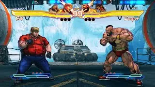 Bob & Rufus vs Zangief & Julia (Hardest) - Street Fighter X Tekken