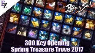 Blade & Soul: 300 Keys Opening - Spring Treasure Trove 2017!!!