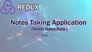 Notes Taking Application - Delete Notes Data