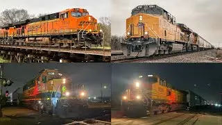 Railfanning Houston ft H1 SD40, ACe w/ K5HL, GG AC44, Hybrid K5HLA, D9 w/ K5HL & more!!!!!