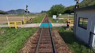会津鉄道後方展望