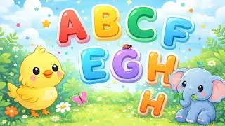 Learn Alphabets A to Z 🔤 | Fun & Calm ABC Learning for Kids (Ages 2–5)