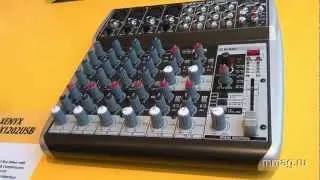 mmag.ru: Musikmesse 2012 - Behringer XENYX QX Series video review