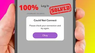 How to Fix Snapchat Login Error Problem | Snapchat Login Problem Please Check Your Connection iPhone