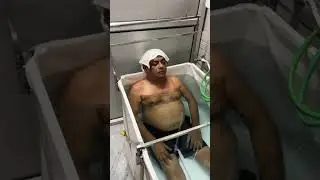 Hot Water Immersion Tub 🤩 #health #ytshorts #doctor