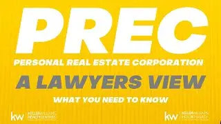 Person Real Estate Corporation (PREC) A Lawyers Overview