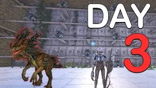 How We Got Insane Bps Day 1 and Defending Crouch Cave! | Ark PvP