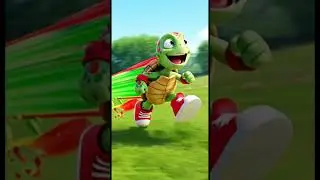 Timmy Turtle and Speedy Shoes | Rocket Turtle | टर्बो टिम्मी #youtubeshorts #viral #shorts #ai