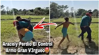 A Romario Juracan No Le Va Agradar Nada Ver Lo Aque Esta Pasansdo En Su Terreno Con Titi Y Aracely🤬