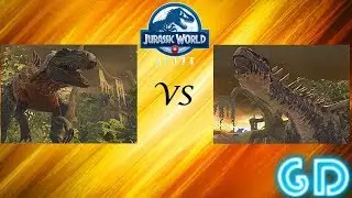 Jurassic World Alive - Spinotahraptor vs Nodopatosaurus