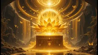 Wealth Flows from Lotus and Treasure | 888Hz Golden Infinity Prosperity Frequency