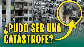 Incendio causó alarma en condominio de 3 mil departamentos: 