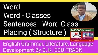 What is Structure In English Language ll By S. K. EDU-TRACK ❤️❤️❤️ 31 January 2026