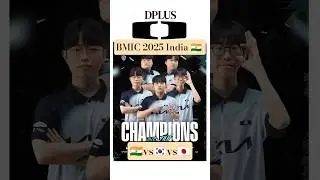 BMIC 2025 India 🇮🇳 | Top 4 Teams Revealed Dplus, Nongshim RedForce, Jecheon Phalanx & DRX #bmic2025