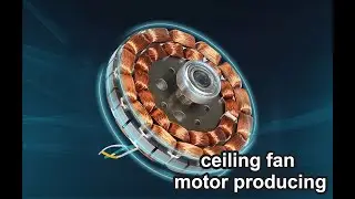 🏭Ceiling Fan Factory Aluminum Copper Motor Workshop Production