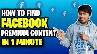 How To Find Premium Content For Facebook Pages : Facebook Premium Content