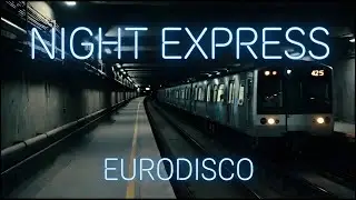 🌙 Night Express 🌙 | Neo Vallo | Night Subway, Neon Lights & Quiet Motion 🚇✨