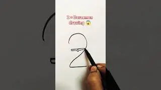 How to draw a doraemon #shortsfeed #doraemon