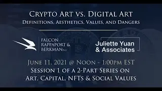 Crypto Art vs. Digital Art: A Conversation about Art, Capital, NFTs, and Social Values (1 of 2)