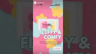 COLOR PLAY BY COLOR STREET SUBSCRIPTION BOX | FLUFFY & COMFY #shorts