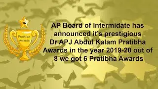 Consistent Performance in Dr. APJ Abdul Kalam Pratibha Awards