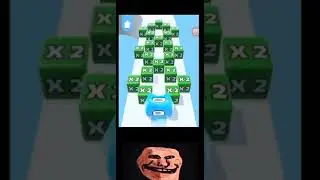 Jelly Run 2048 gameplay #shorts #fyp #fypシ