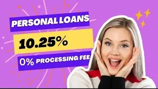 personal loans very low interest 0% processing fee# banks personal loans #personla loans.#home loans