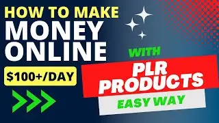 How To Make Money Online With PLR Products $100+ Per Day Easy Way #shorts