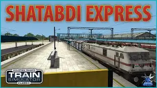 #IndianTrainSimulator | NEW ROUTE | SUPERB SHATABDI EXPRESS | INDIAN TRAIN SIMULATOR | FASTLINEGAMES