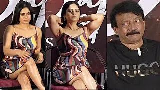 RGV Looks Towards Naina Ganguly At Maa Ishtam Movie Press Meet | Apsara Rani | Daily Culture