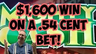 HANDPAY JACKPOT ON A .54 CENT BET!💥MIGHTY CASH💥