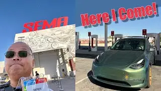 The Road Trip to SEMA Las Vegas 2022 in a Tesla Model Y Performance