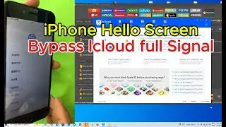 iPhone Hello Screen Bypass Icloud full Signal