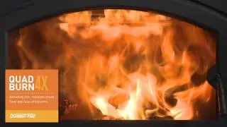 Quadra-Fire&reg; Pioneer II Wood Fireplace Video