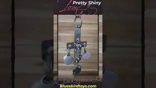 Pretty Shiny - stainless steel bird toy for medium birds