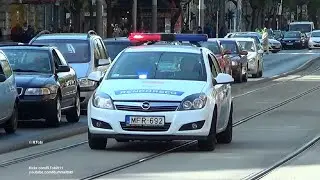 Budapest Police cruiser responding | Budapest Rendőrs&eacute;g Rendőraut&oacute; [HU | 13.4.2017]