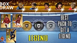 Finally got the legend Maldini | italien legends box draw pes 2019 mobile