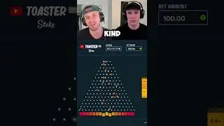 Win huge profits on stake💰 #stake #plinko #drake #toaster #viralshorts #shorts