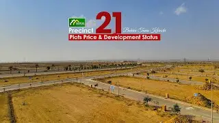 Precinct 21 Plots Price & Development Status Bahria Town Karachi