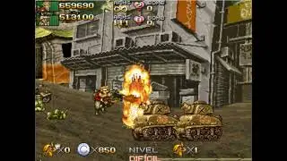 Metal Slug 1.5 [Two Player] - Mission 4 (Hard Mode)