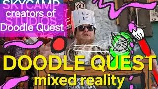 Look Ma, A sponsor! DOODLE QUEST mixed reality first thoughts and impressions review.  #doodlequest