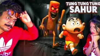 SHINCHAN Escapes From TUNG TUNG TUNG SAHUR in ROBLOX 😂@jellybeanplayss