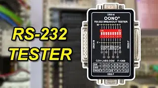 RS232 Breakout Tester LED Monitor, DB9M/F DB25M/F Male Female Breakout Module