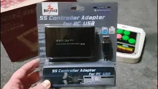 SEGA SATURN CONTROLLER ADAPTER CONVERTER FOR PC - REVIEW